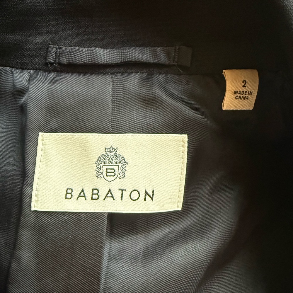 NWT Babaton Standout Blazer in Dark Night Navy / Size 2 - Picture 6 of 7